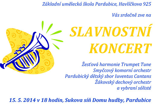 Slavnostní koncert 15. 5. 2014